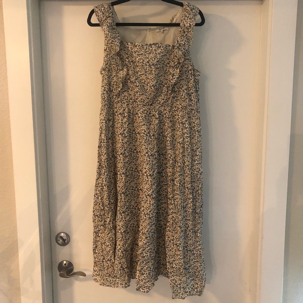 Floral summer/spring midi length dress